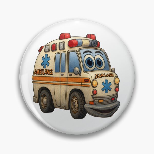 Item preview, Ambulance Cartoon designed and sold by Scott Hayes.