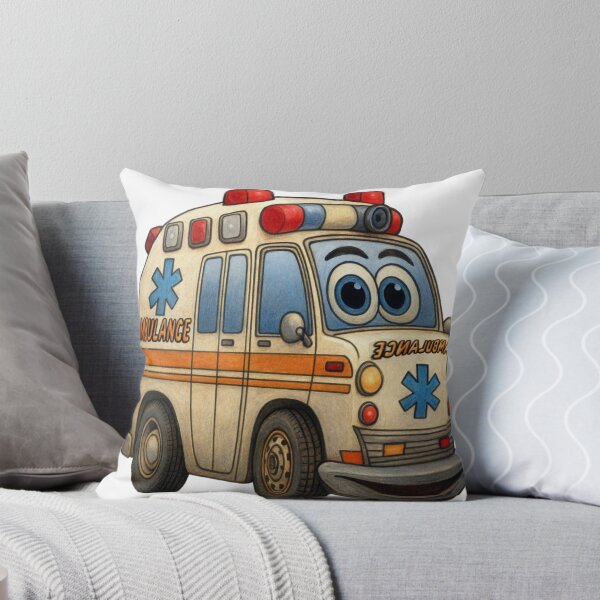 Item preview, Ambulance Cartoon designed and sold by Scott Hayes.