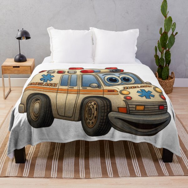 Item preview, Ambulance Cartoon designed and sold by Scott Hayes.