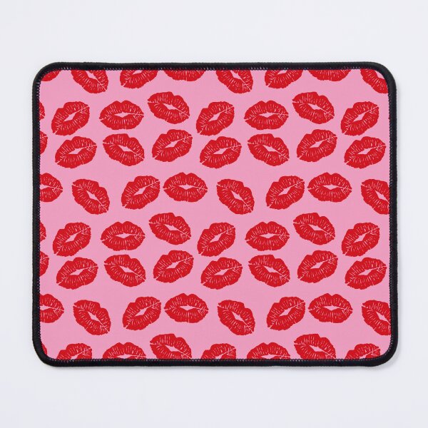 Item preview, Lipstick Kisses Pattern, Love Kiss Red Lipstick Illustration Design designed and sold by bestggraphico.