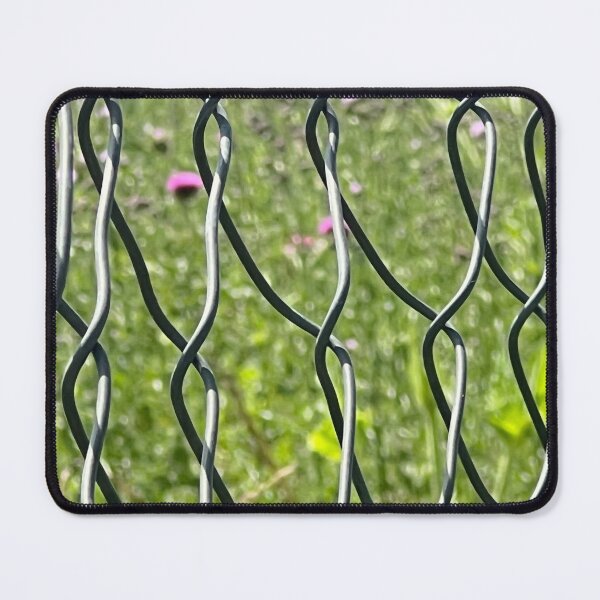 Item preview, Chain Link & Pink Blooms 4 designed and sold by Abeink1030.