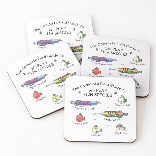 Item preview, Fishing Wii Play Fish Species  designed and sold by maura41.