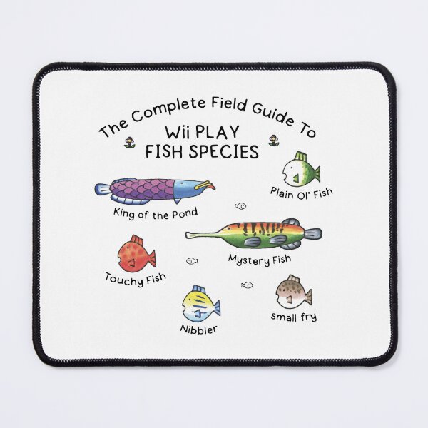 Item preview, Fishing Wii Play Fish Species  designed and sold by maura41.