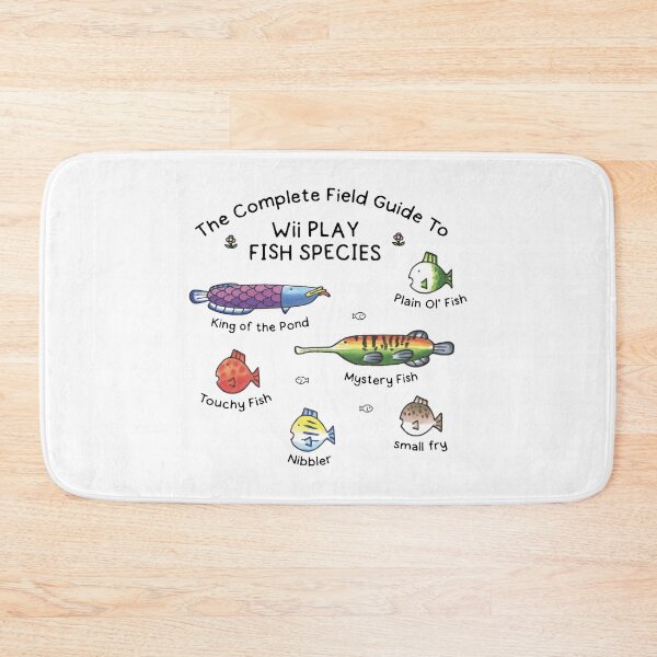 Item preview, Fishing Wii Play Fish Species  designed and sold by maura41.