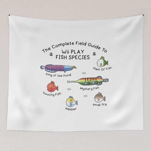 Item preview, Fishing Wii Play Fish Species  designed and sold by maura41.