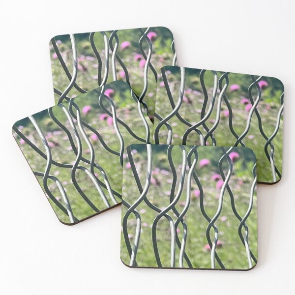 Item preview, Chain Link & Pink Blooms 5 designed and sold by Abeink1030.