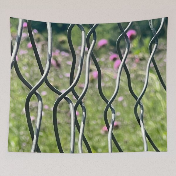Item preview, Chain Link & Pink Blooms 5 designed and sold by Abeink1030.