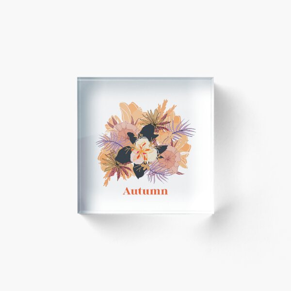 Item preview, Autumn flower design designed and sold by MakeArtDesigns.