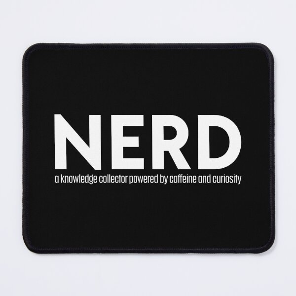 Item preview, Nerd (white text version) designed and sold by ShopEvaF.