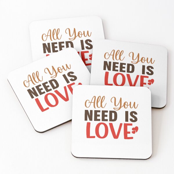 Item preview, All You Need Is a Little Love — Cute Simple Quote designed and sold by artcultreone.