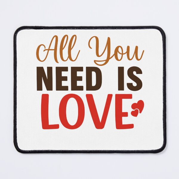 Item preview, All You Need Is a Little Love — Cute Simple Quote designed and sold by artcultreone.