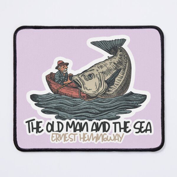Item preview, 'The Old Man and the Sea' a novel by Ernest Hemingway designed and sold by Filologica.