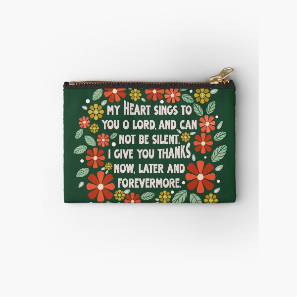 Item preview, My Heart Sings - Psalm 30:12 designed and sold by Willow & Grace Designs.