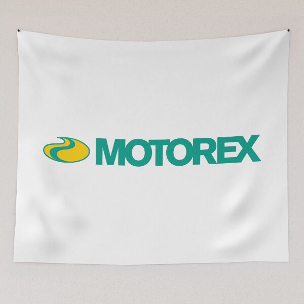 Item preview, Vibrant Sunset Motorex bBehind Tall Trees designed and sold by MolinaTraveler.