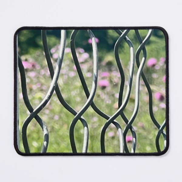 Item preview, Chain Link & Pink Blooms 7 designed and sold by Abeink1030.