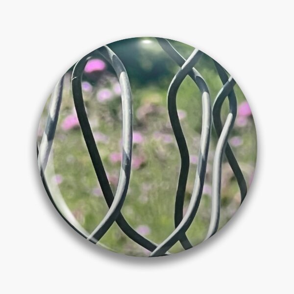 Item preview, Chain Link & Pink Blooms 6 designed and sold by Abeink1030.