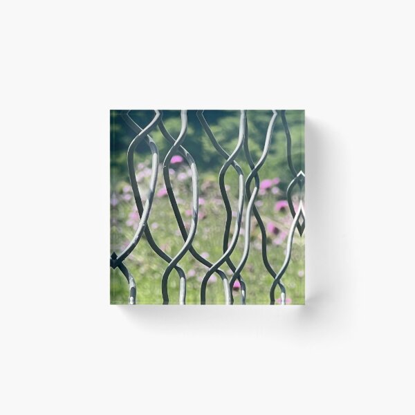 Item preview, Chain Link & Pink Blooms 6 designed and sold by Abeink1030.