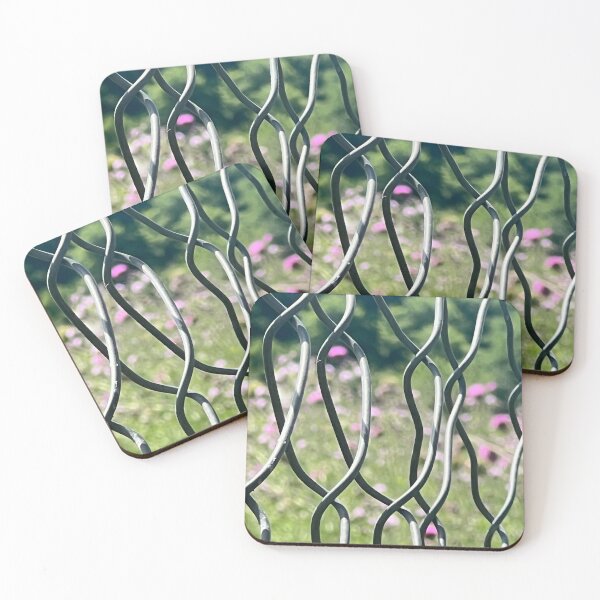 Item preview, Chain Link & Pink Blooms 6 designed and sold by Abeink1030.