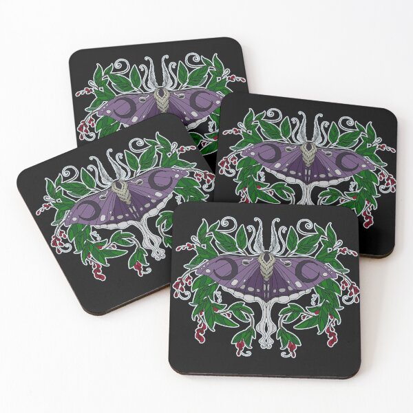 Item preview, Lunar Moth designed and sold by Chaos Bound Designs.