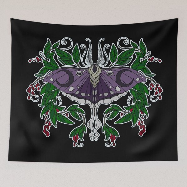 Item preview, Lunar Moth designed and sold by Chaos Bound Designs.