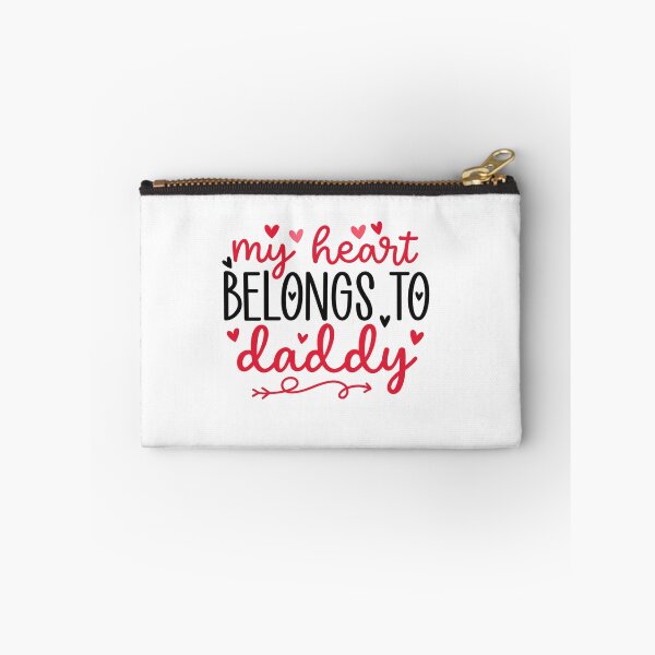 Item preview, My Heart Belongs to Daddy — Cute Family Quote designed and sold by artcultreone.