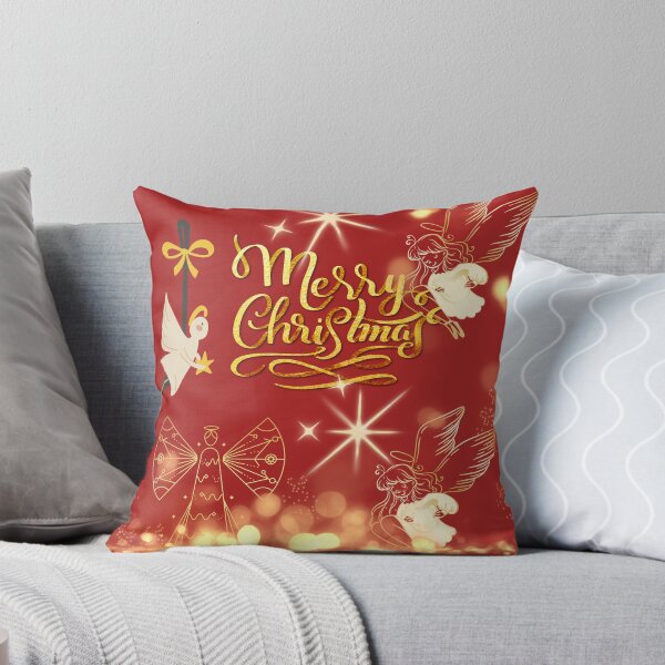 Item preview, Merry Christmas Angels Gold - Elegant Religious Holiday Gift  designed and sold by Extremeallie.