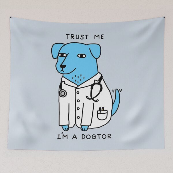 Item preview, Trust me i'm a dogtor designed and sold by TheOriginn.