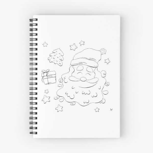Item preview, Santa Claus - lineart designed and sold by hogakosta.