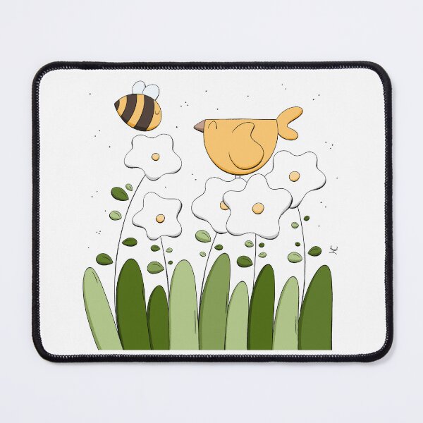 Item preview, Little bird and flowers designed and sold by hogakosta.