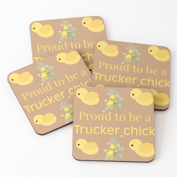 Item preview, Proud to be a Trucker Chick - Funny Truck Driver Women Gift designed and sold by Extremeallie.