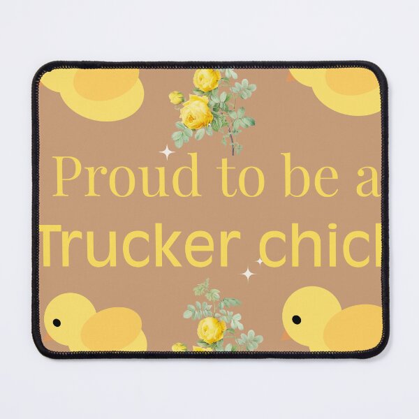 Item preview, Proud to be a Trucker Chick - Funny Truck Driver Women Gift designed and sold by Extremeallie.