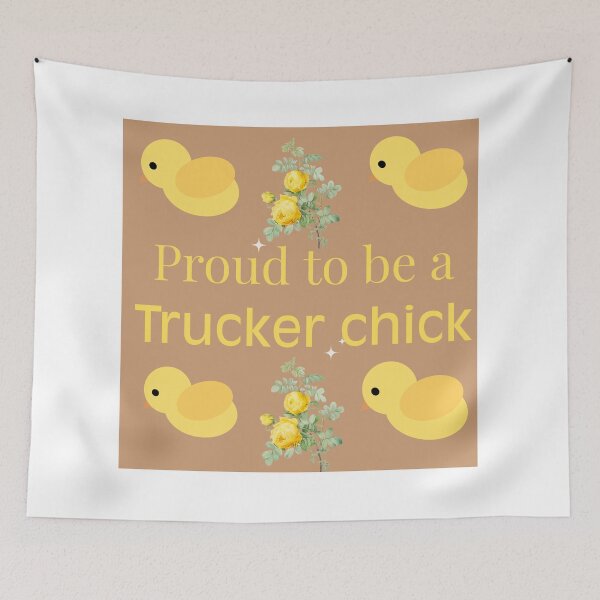 Item preview, Proud to be a Trucker Chick - Funny Truck Driver Women Gift designed and sold by Extremeallie.