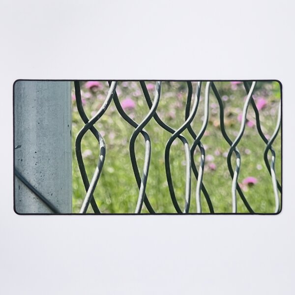 Item preview, Chain Link & Pink Blooms 8 designed and sold by Abeink1030.