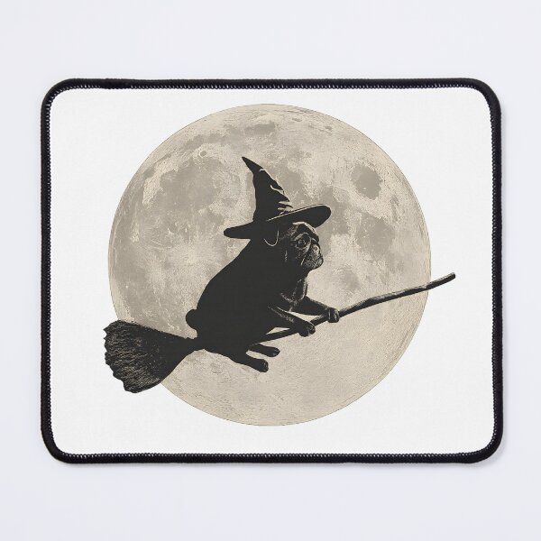 Item preview, Halloween Pug Moon designed and sold by stephenflashart.