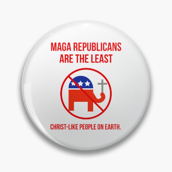 Item preview, MAGA Republicans are the least Christ-like people on earth. designed and sold by Rachel the Artist .