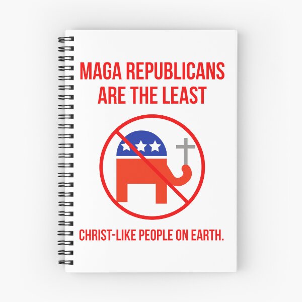 Item preview, MAGA Republicans are the least Christ-like people on earth. designed and sold by Rachel the Artist .