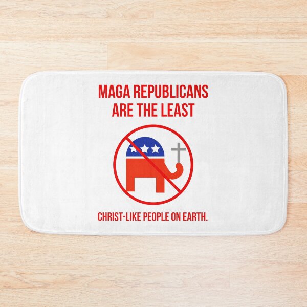 Item preview, MAGA Republicans are the least Christ-like people on earth. designed and sold by Rachel the Artist .