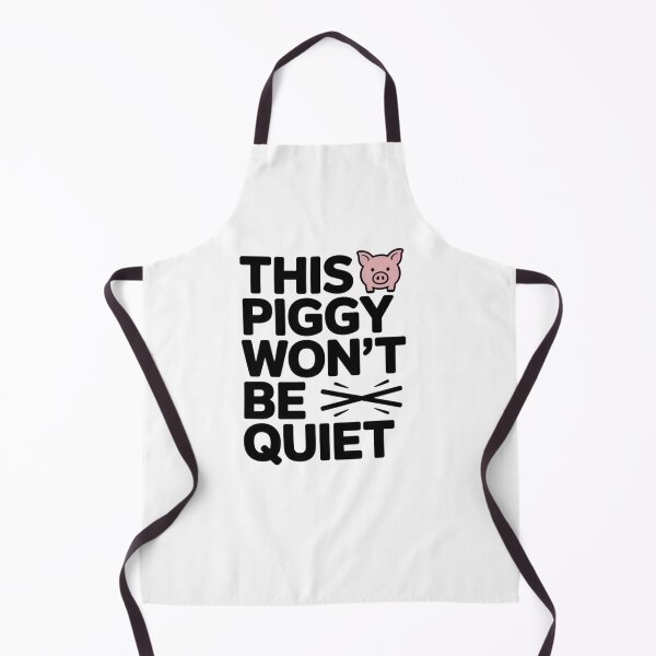 Item preview, This Piggy Won’t Be Quiet designed and sold by SofenArt.