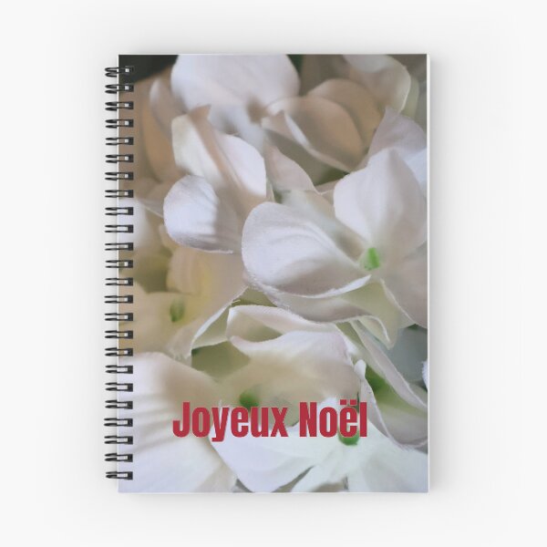 Item preview, White Flowers Merry Christmas - french designed and sold by kenkortner.