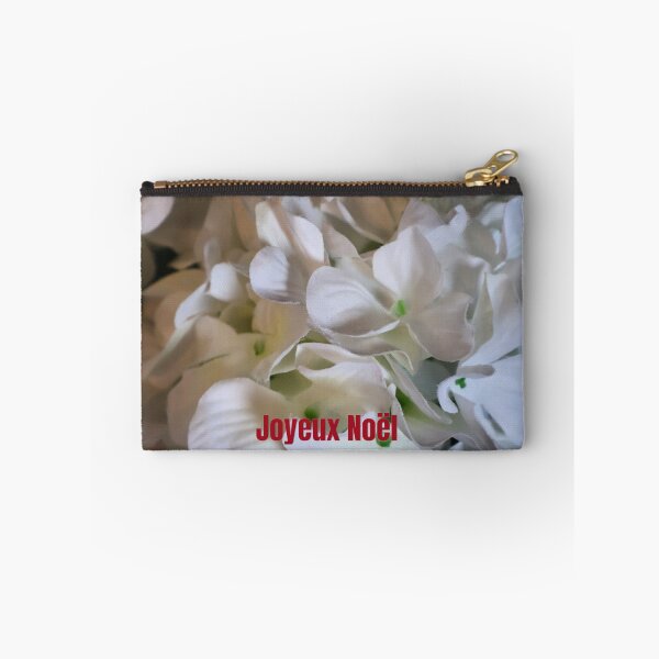 Item preview, White Flowers Merry Christmas - french designed and sold by kenkortner.