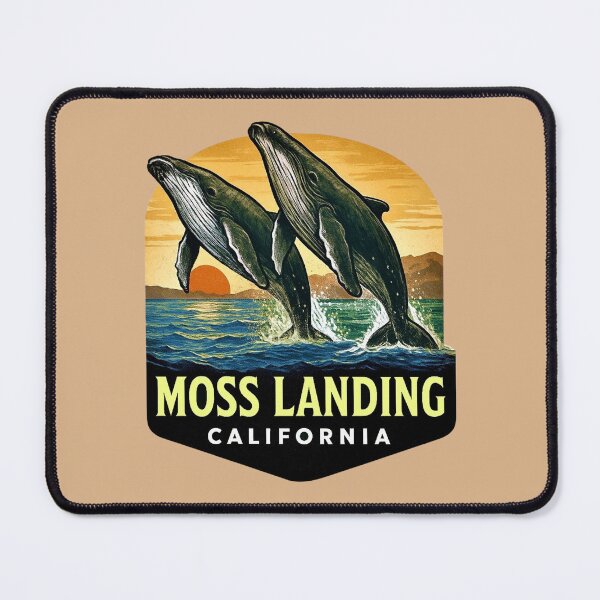 Item preview, Moss Landing, California • Whale Duo designed and sold by Myra365Art.