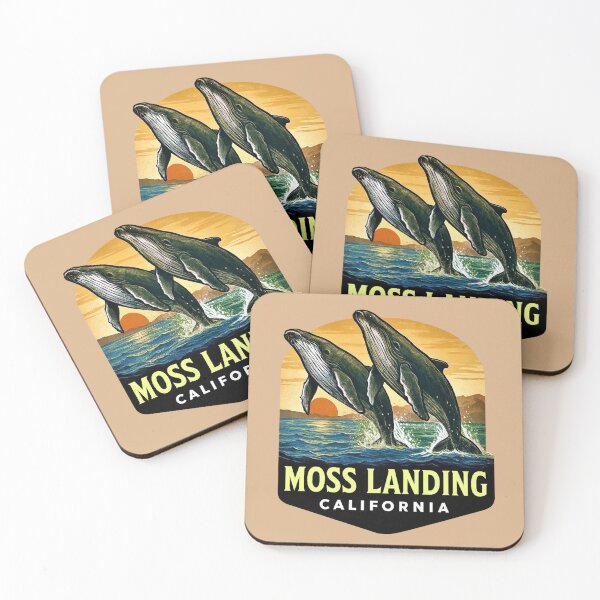 Item preview, Moss Landing, California • Whale Duo designed and sold by Myra365Art.