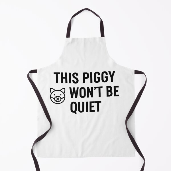 Item preview, This Piggy Won’t Be Quiet designed and sold by SofenArt.