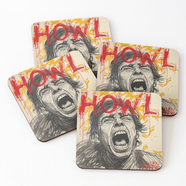 Item preview, 'Howl' a poem by Allen Ginsberg designed and sold by Filologica.