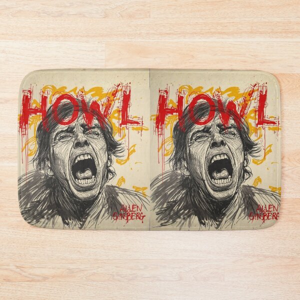 Item preview, 'Howl' a poem by Allen Ginsberg designed and sold by Filologica.