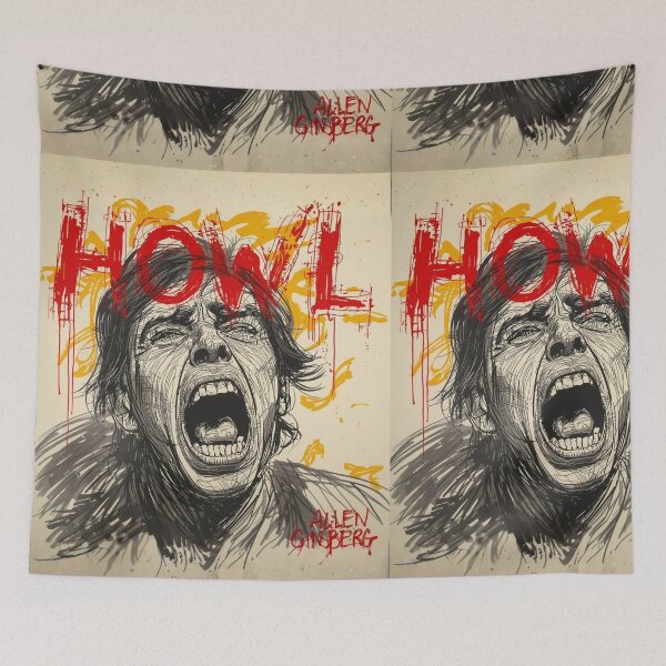 Item preview, 'Howl' a poem by Allen Ginsberg designed and sold by Filologica.