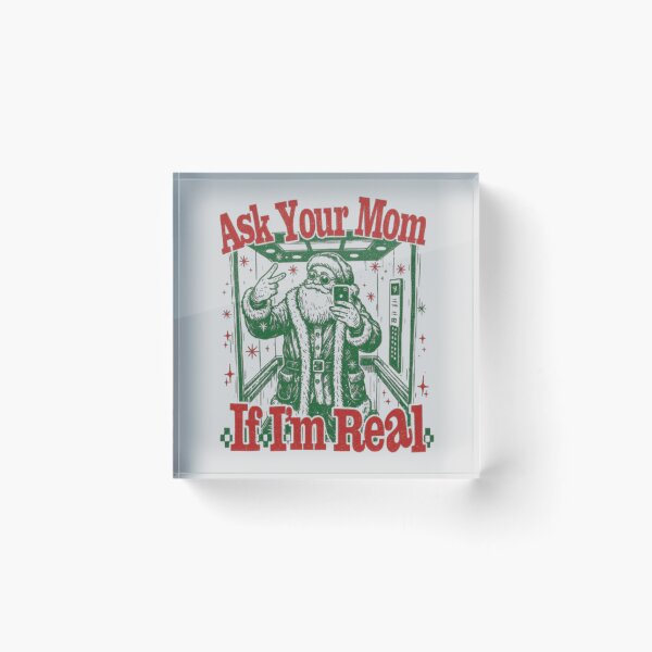 Item preview, Vintage Santa Selfie Christmas Design – Funny Holiday Artwork in Retro Style designed and sold by love3617.
