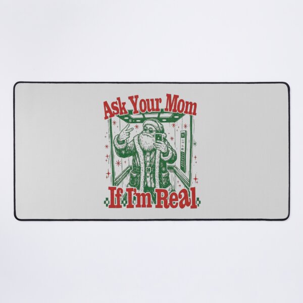 Item preview, Vintage Santa Selfie Christmas Design – Funny Holiday Artwork in Retro Style designed and sold by love3617.