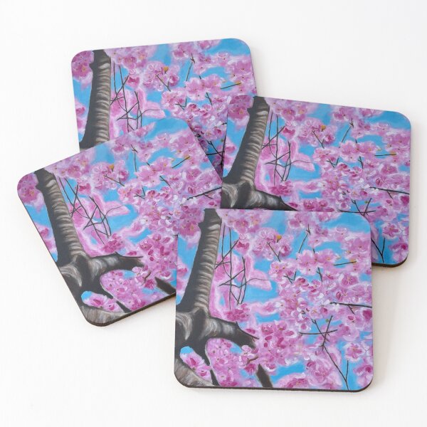 Item preview, Pink Cherry Blossoms designed and sold by RathaArt.