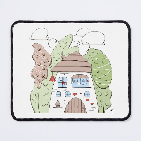 Item preview, Cute little house  - lineart designed and sold by hogakosta.
